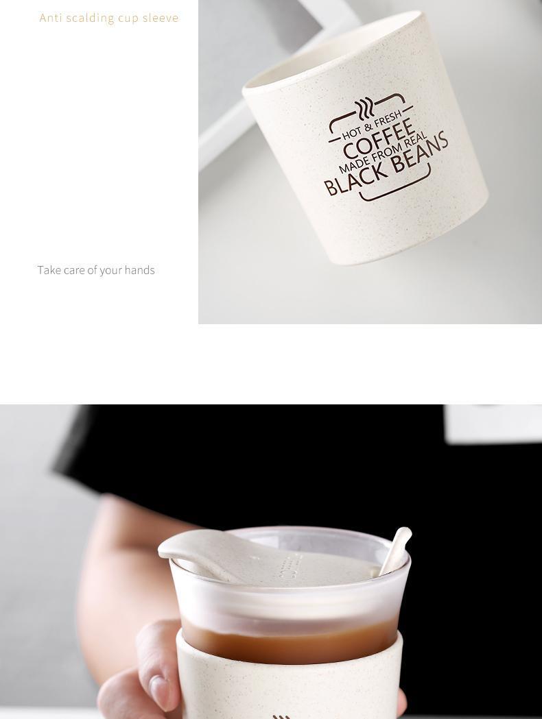 Cute Creative Cat Milk Coffee Mug 14.0oz Water Glass Mugs coffe Cup Tea Cups Cartoon Kitty Home Office tumbler For Fruit Juice
